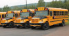 School District 166 buses ready to pick students. File photo Rhonda Silence